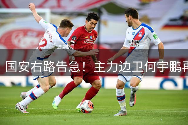 国安右路告急！主力边卫何宇鹏再遭骨折打击 赛季恐提前报销